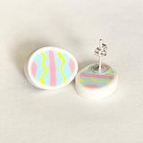 Eraser Earrings - Bodacious BijousBaby Chick (Post Style)