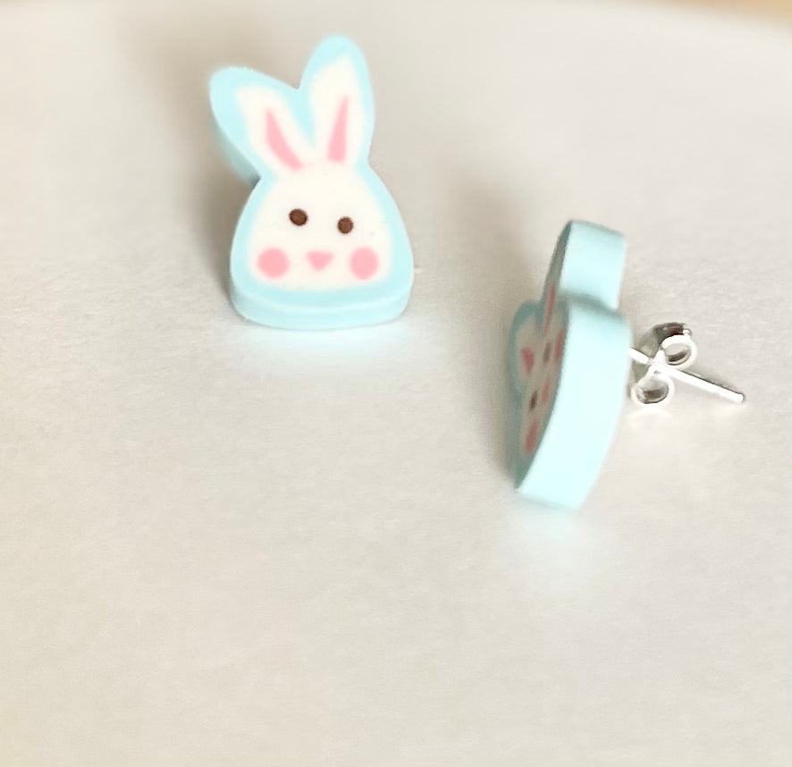 Eraser Earrings - Bodacious BijousBunny (Post Style)
