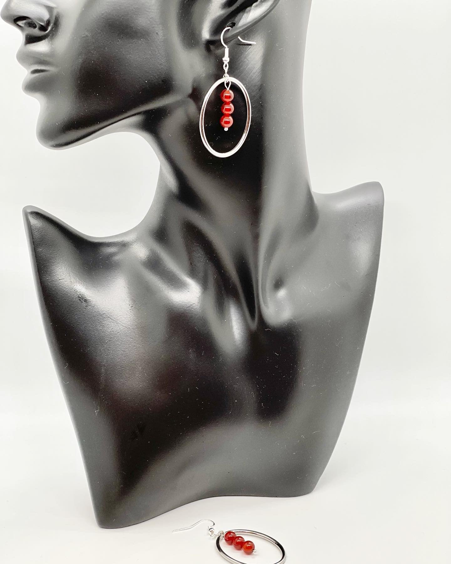 Hoops and Beads Earrings - Bodacious Bijous