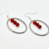 Hoops and Beads Earrings - Bodacious Bijous