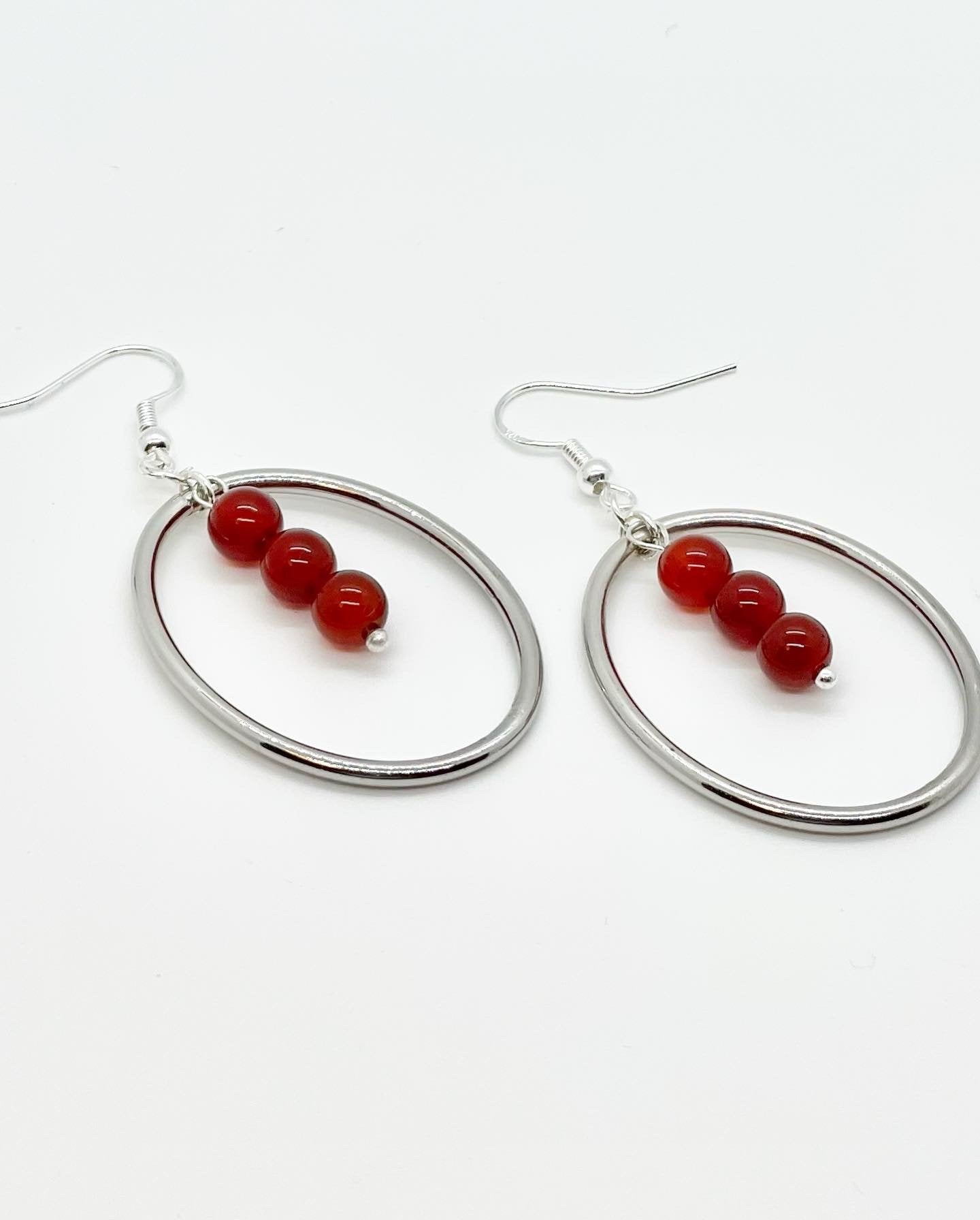 Hoops and Beads Earrings - Bodacious Bijous