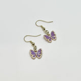 Mini Butterfly Earrings - Bodacious Bijous