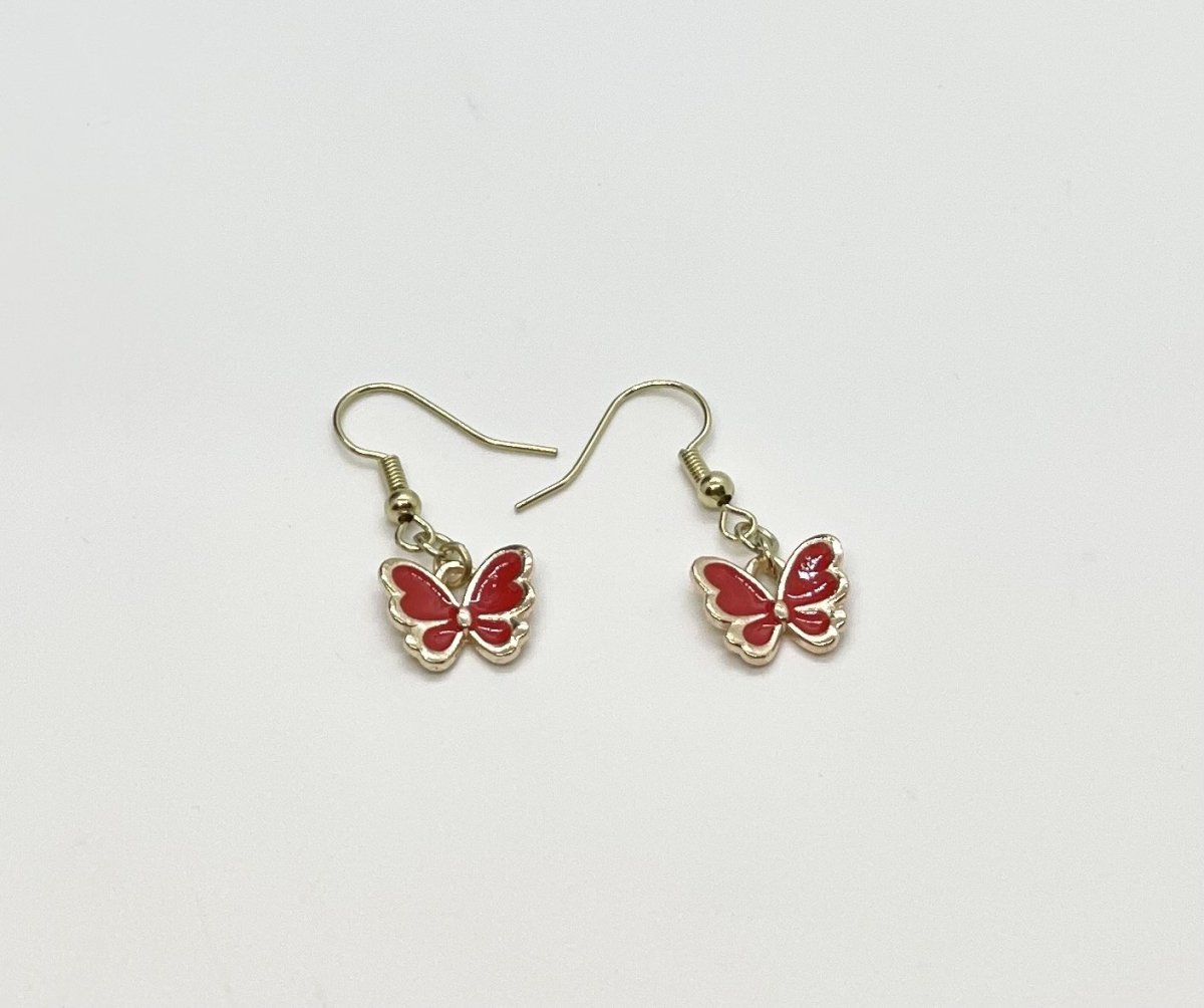 Mini Butterfly Earrings - Bodacious Bijous