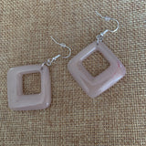 Nude Mod Style Earrings - Bodacious Bijous