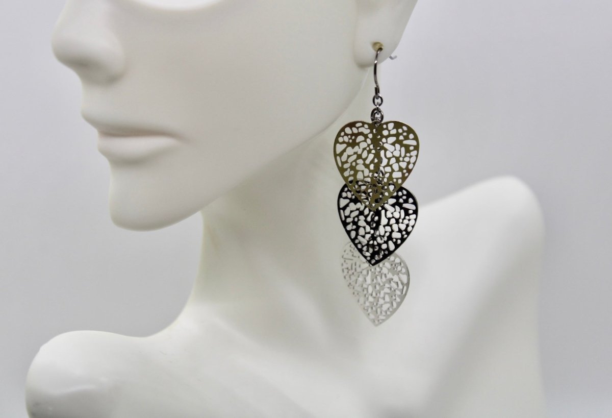 Stainless Steel Fashion Earrings - Bodacious Bijous