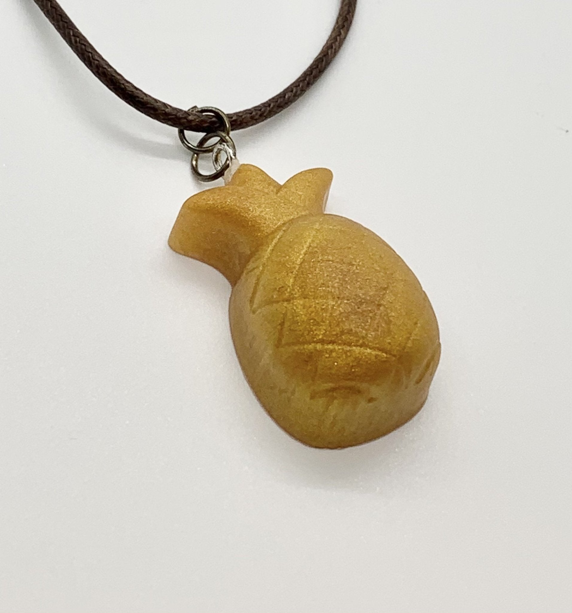 Sweet Pineapple Charm Necklace - Bodacious Bijous