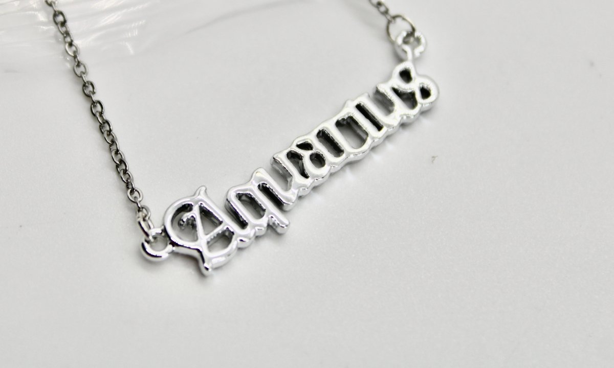 What's Your Sign Zodiac Name Necklace - Bodacious Bijous