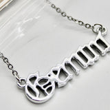 What's Your Sign Zodiac Name Necklace - Bodacious Bijous