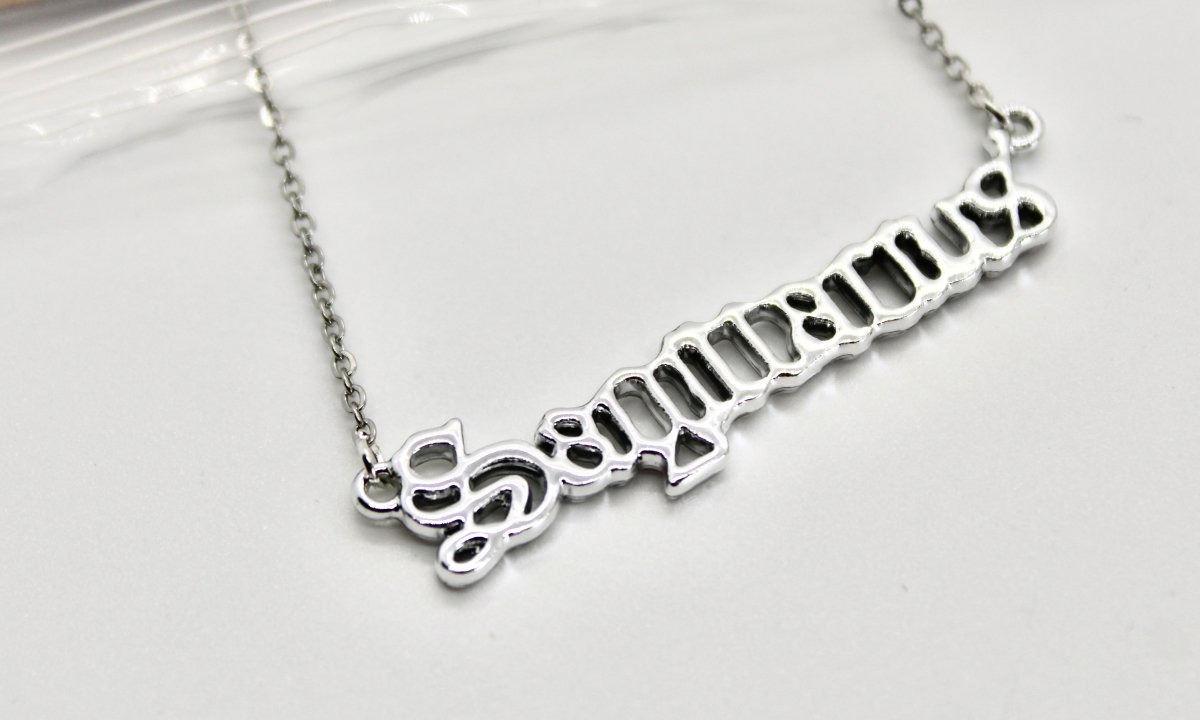 What's Your Sign Zodiac Name Necklace - Bodacious Bijous