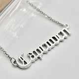 What's Your Sign Zodiac Name Necklace - Bodacious Bijous