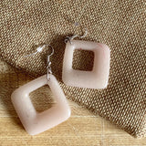 Nude Mod Style Earrings
