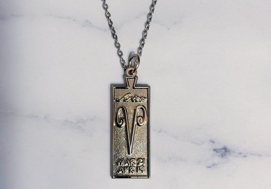 Aries Zodiac Necklace - Bodacious Bijous LLC