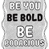 Bodacious Bijous Artist Created Coloring Pages - Bodacious Bijous LLC