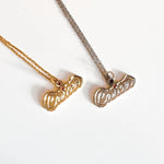 Cancer Urban Script Necklace - Bodacious Bijous LLC