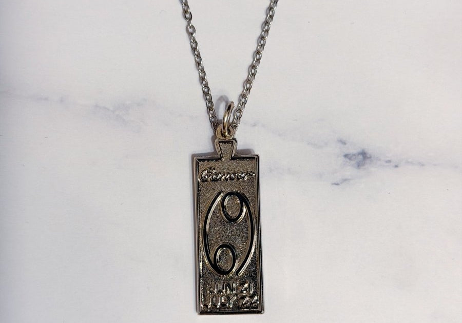 Cancer Zodiac Necklace - Bodacious Bijous LLC