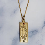 Cancer Zodiac Necklace - Bodacious Bijous LLC