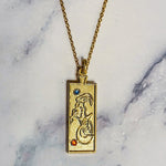 Capricorn Zodiac Necklace - Bodacious Bijous LLC