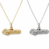 Capricorn Zodiac Necklace – Bodacious Zodiac Signature Collection - Bodacious Bijous LLC
