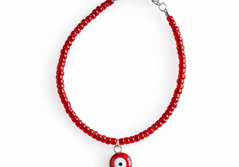 Red Evil Eye Anklet or Bracelets 