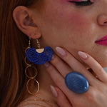 Fan Style Earrings - Bodacious Bijous