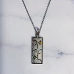 Gemini Zodiac Necklace - Bodacious Bijous LLC