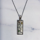 Gemini Zodiac Necklace - Bodacious Bijous LLC