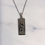 Gemini Zodiac Necklace - Bodacious Bijous LLC