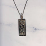Gemini Zodiac Necklace - Bodacious Bijous LLC