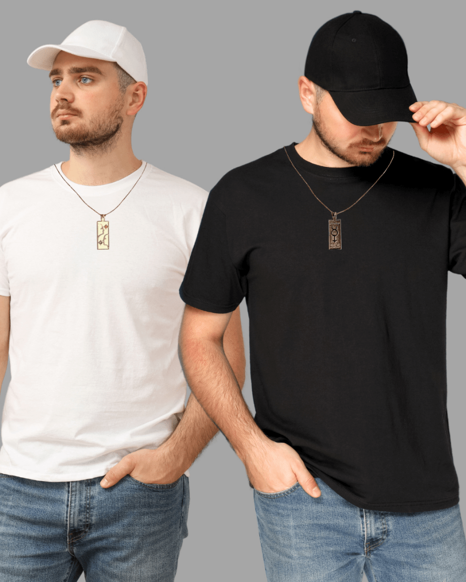 Gemini Zodiac Necklace - Bodacious Bijous LLC