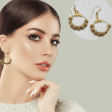 Golden Hoop Earrings - Bodacious Bijous LLC