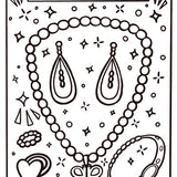 Bodacious Bijous Coloring Page