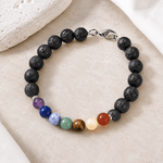 Lava Chakra Bead Bracelet - Bodacious Bijous LLC
