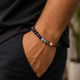 Lava Chakra Bead Bracelet - Bodacious Bijous LLC