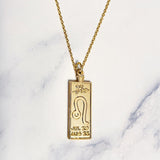 Leo Zodiac Necklace - Bodacious Bijous LLC