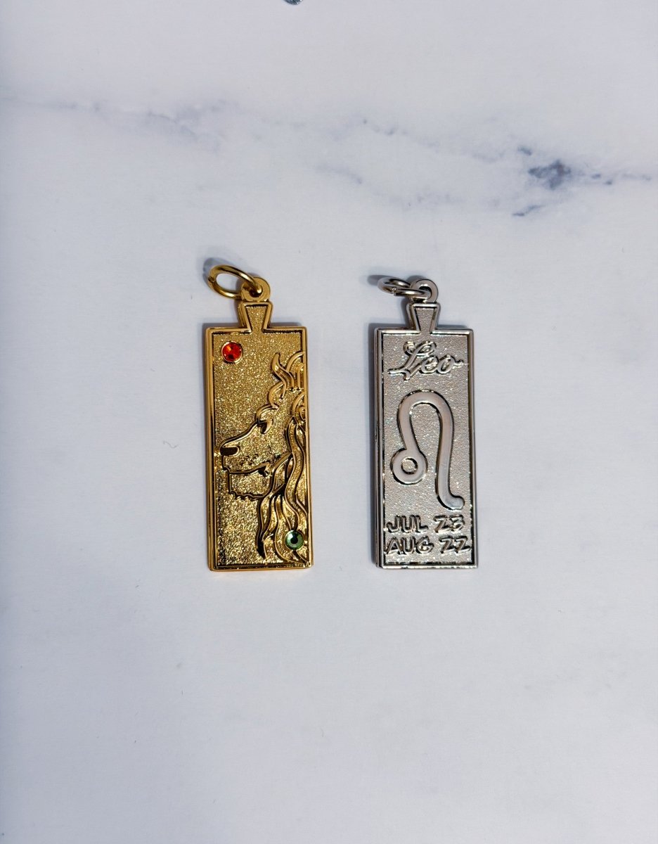 Leo Zodiac Necklace - Bodacious Bijous LLC