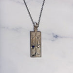 Libra Zodiac Necklace - Bodacious Bijous LLC