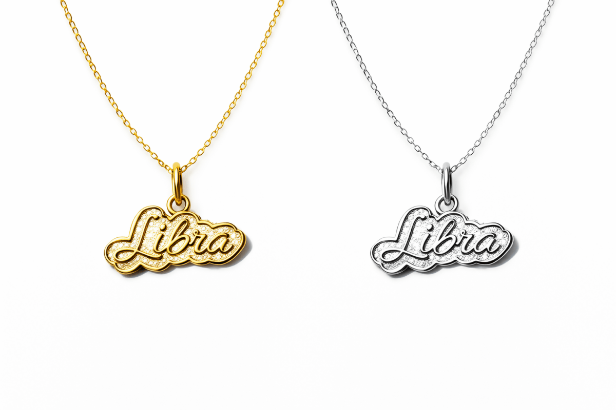 Libra Zodiac Necklace – Bodacious Zodiac Signature Collection - Bodacious Bijous LLC