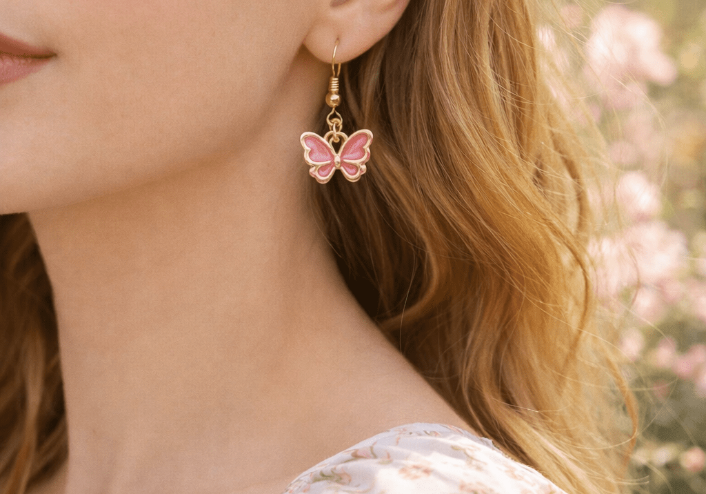 Mini Butterfly Earrings - Bodacious Bijous LLC