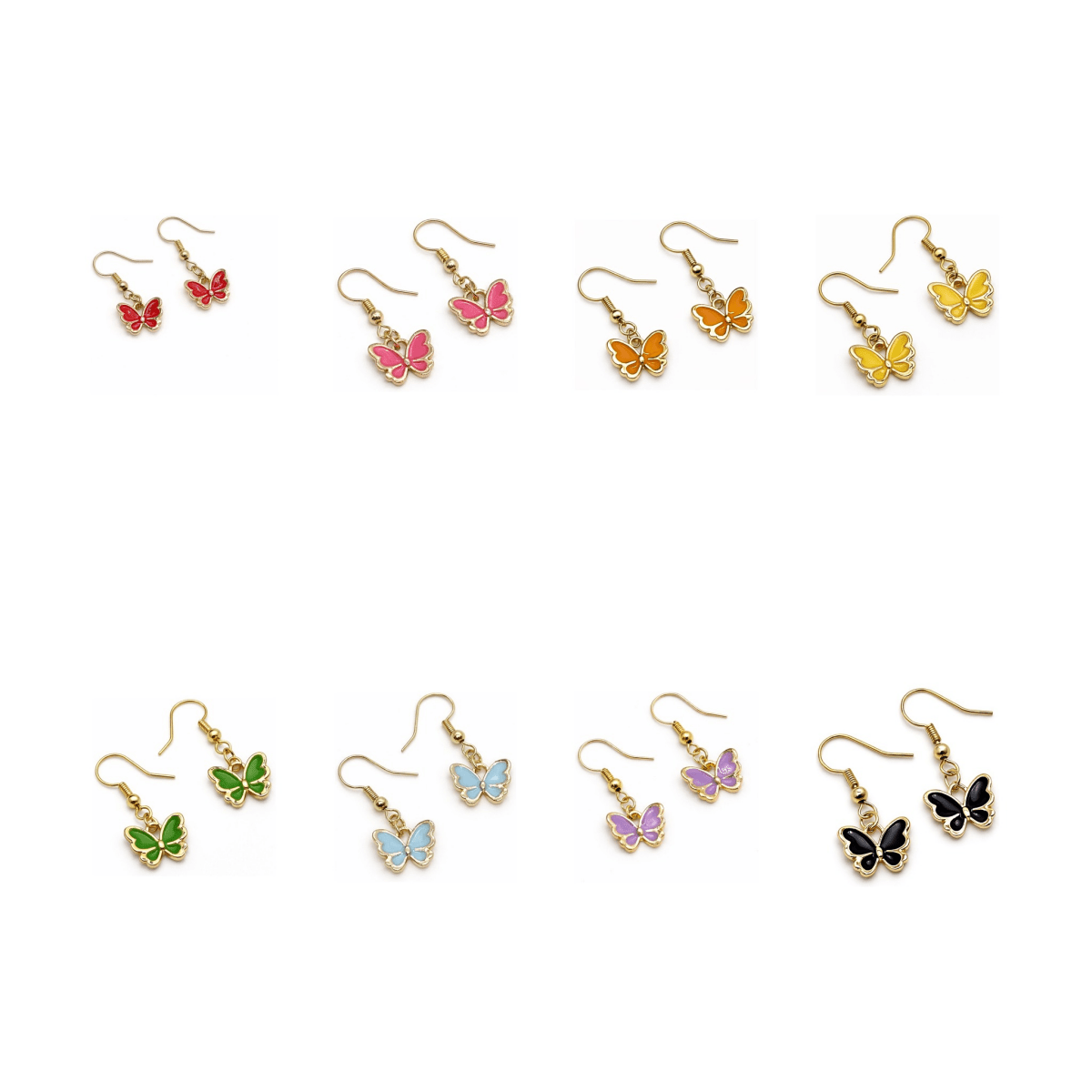 Mini Butterfly Earrings - Bodacious Bijous LLC
