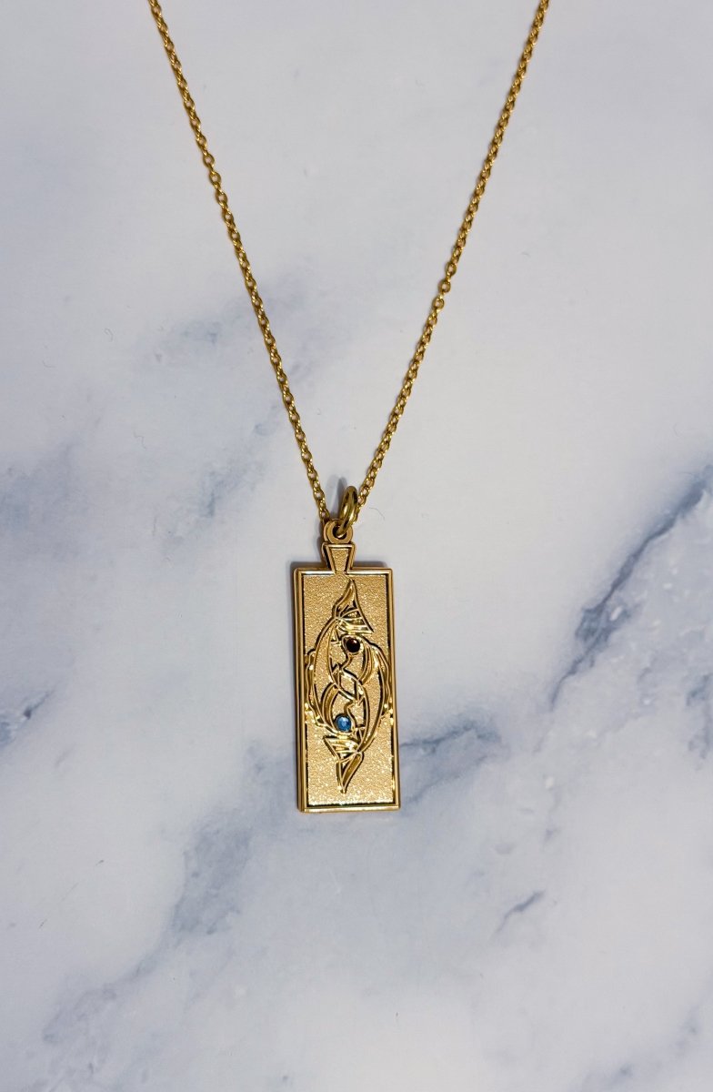 Pisces Zodiac Necklace - Bodacious Bijous LLC