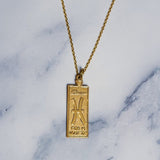 Pisces Zodiac Necklace - Bodacious Bijous LLC