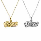 Pisces Zodiac Necklace – Bodacious Zodiac Signature Collection - Bodacious Bijous LLC