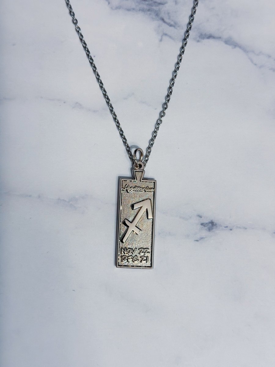 Sagittarius Zodiac Necklace - Bodacious Bijous LLC