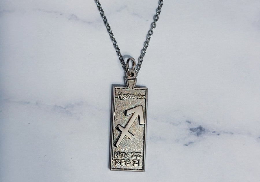 Sagittarius Zodiac Necklace - Bodacious Bijous LLC