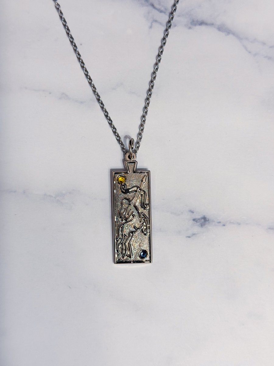 Sagittarius Zodiac Necklace - Bodacious Bijous LLC