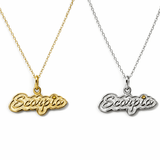 Scorpio Zodiac Necklace – Bodacious Zodiac Signature Collection - Bodacious Bijous LLC