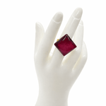 Square Statement Adjustable Rings - Bodacious Bijous LLC