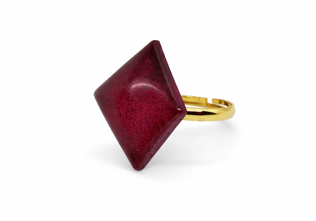 Square Statement Adjustable Rings - Bodacious Bijous LLC