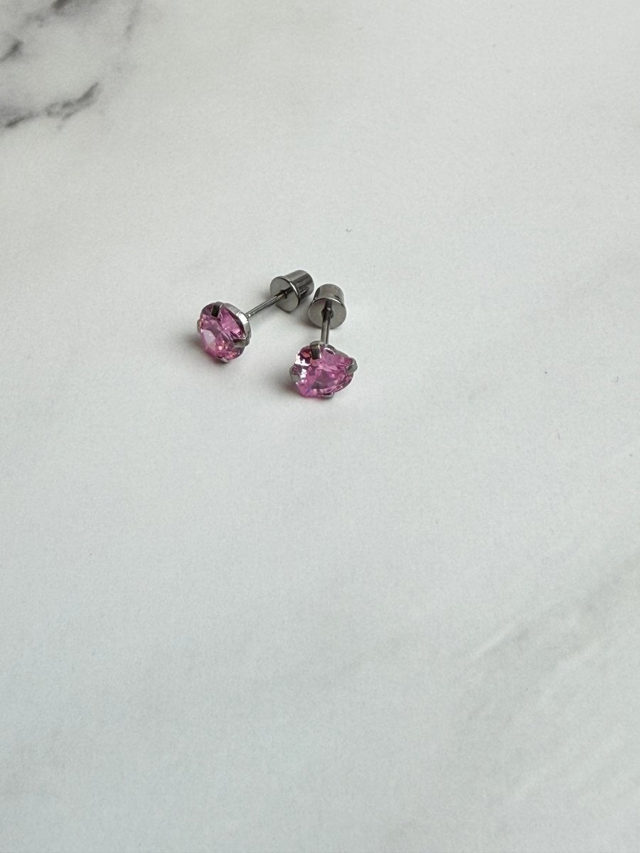 Stainless Steel Stud Earrings - Bodacious Bijous LLC