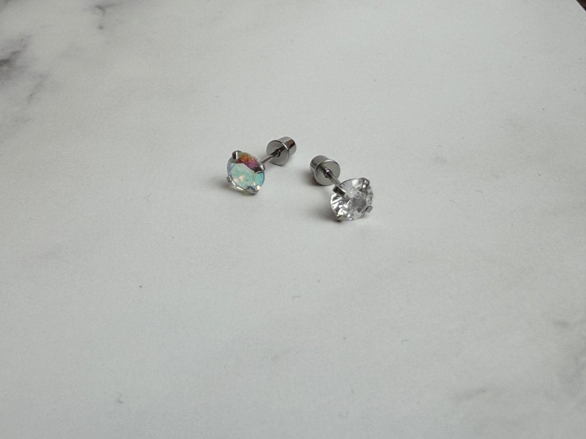 Stainless Steel Stud Earrings - Bodacious Bijous LLC
